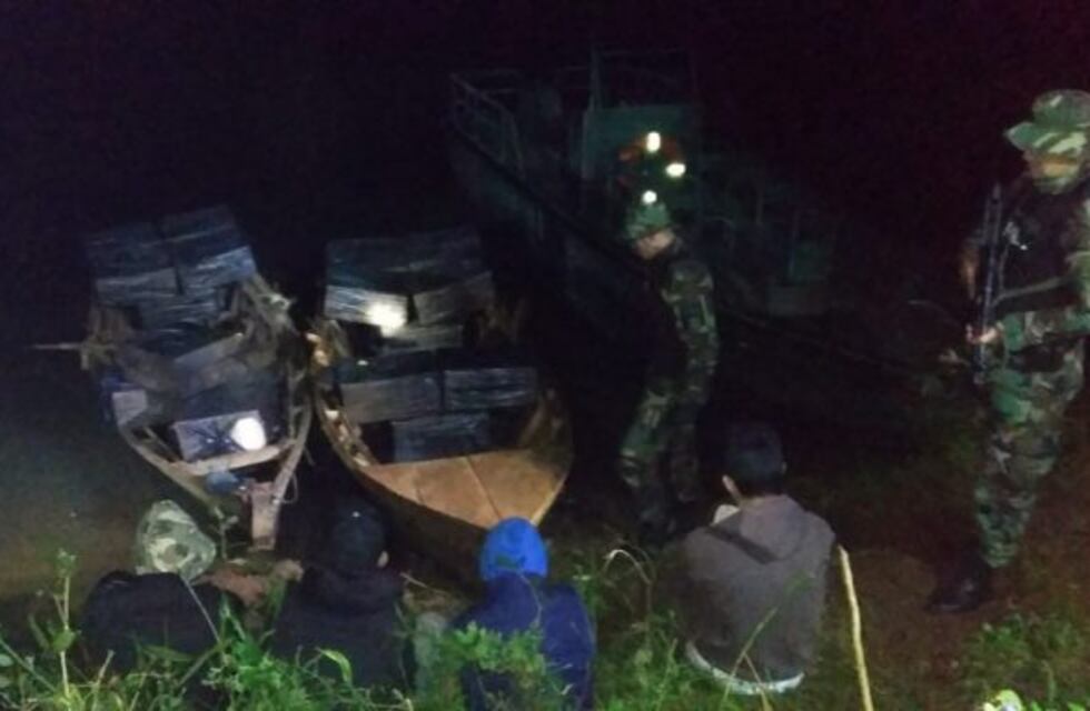 Prefectura incautó más de mil cartones de cigarrillos truchos