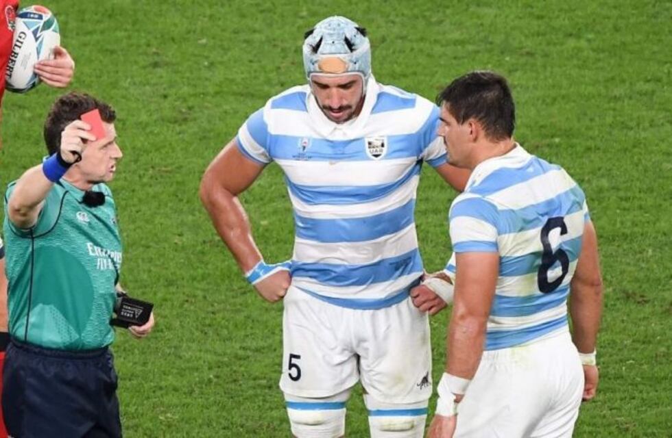 El jugador de Los Pumas, Tomás Lavanini, fue suspendido por cuatro partidos
