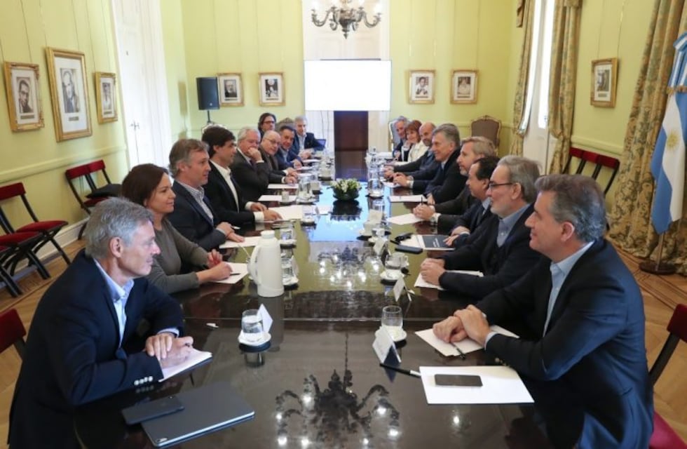 "Estoy tranquilo", dijo Mauricio Macri tras la reunión de Gabinete
