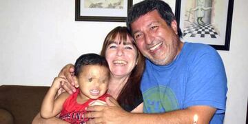 Gigliotti y su mujer encararon una fuerte campaña para obtener la adopción de \