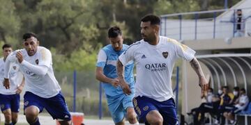 Boca venció a Estudiantes de Río Cuarto con un gol de Villa (Foto: TYC sports)