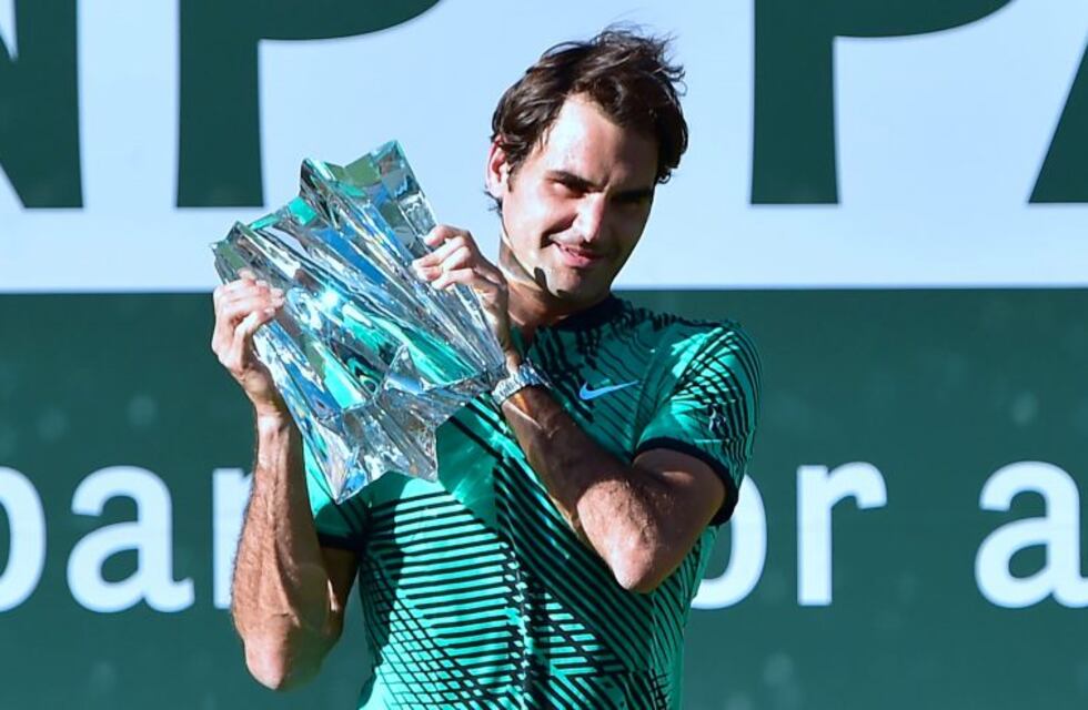 Roger Federer se consagró campeón en Indian Wells tras superar a Stan Wawrinka