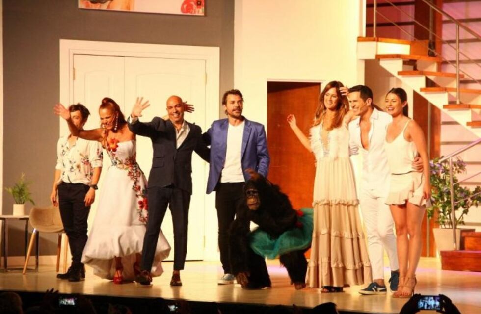 Primicia... La cara de la "Mona" Luisa en Carlos Paz