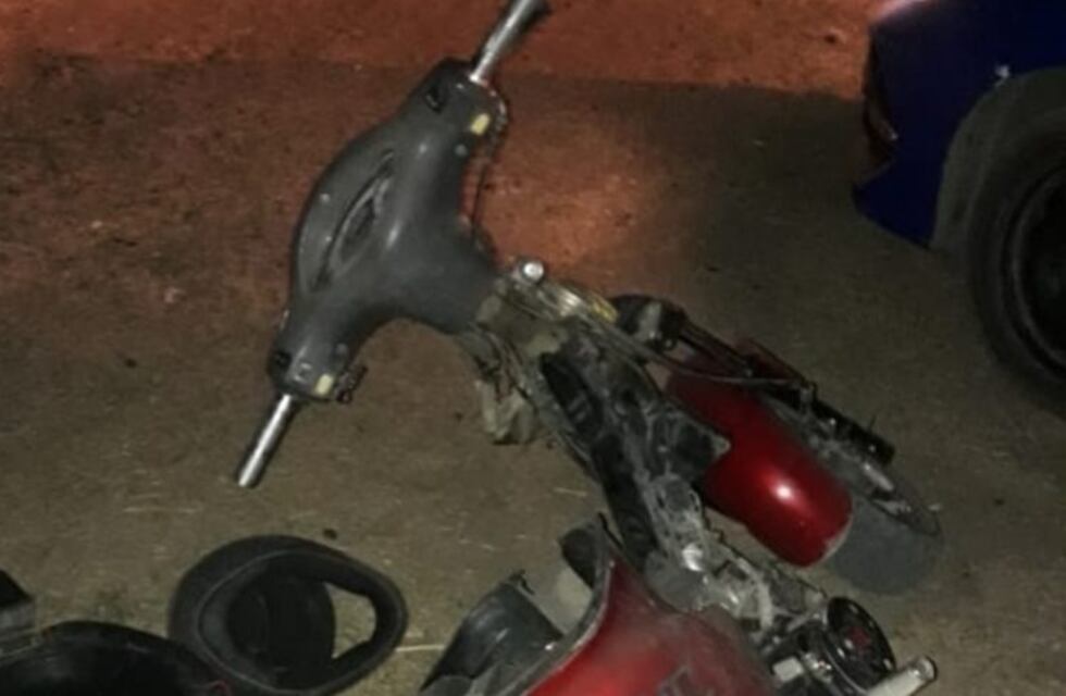 Robó una moto, escapó y se tiró por un barranco para que no lo detengan