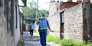 Intensifican la  fumigación en barrios rosarinos contra el dengue (Municipalidad de Rosario)