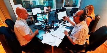 Daniel Gómez Gesteira junto a Mario Pereyra\u002E