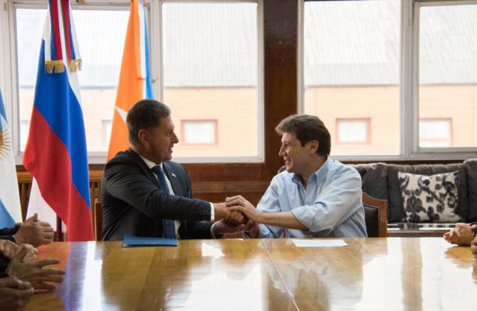 Melella resaltó su conformidad con lo conversado con el embajador de la Federación de Rusia