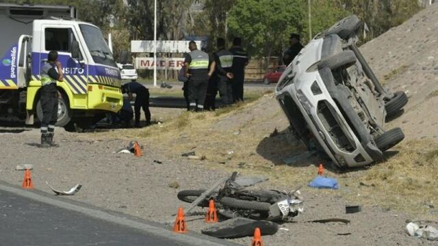 Según estadísticas del Observatorio Vial de la Provincia 20230 fue el año con menos muertes en accidentes de tránsito. Imagen ilustrativa