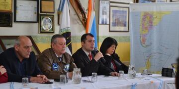 Presentación del libro de Malvinas en Ushuaia