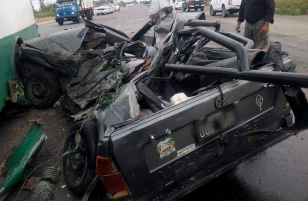 San Juan: un muerto y varios heridos por un grave accidente en Ruta 40