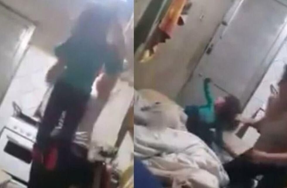 Feroz golpiza de una madre a su hija por que no encontraba una tablet