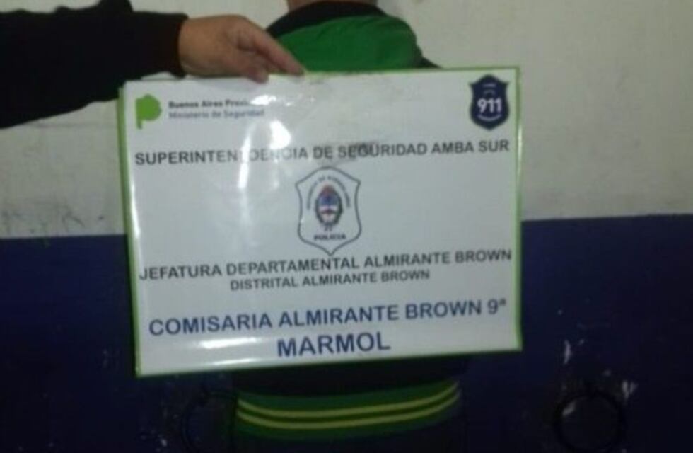 Crimen de José Mármol: el adolescente detenido tiene antecedentes