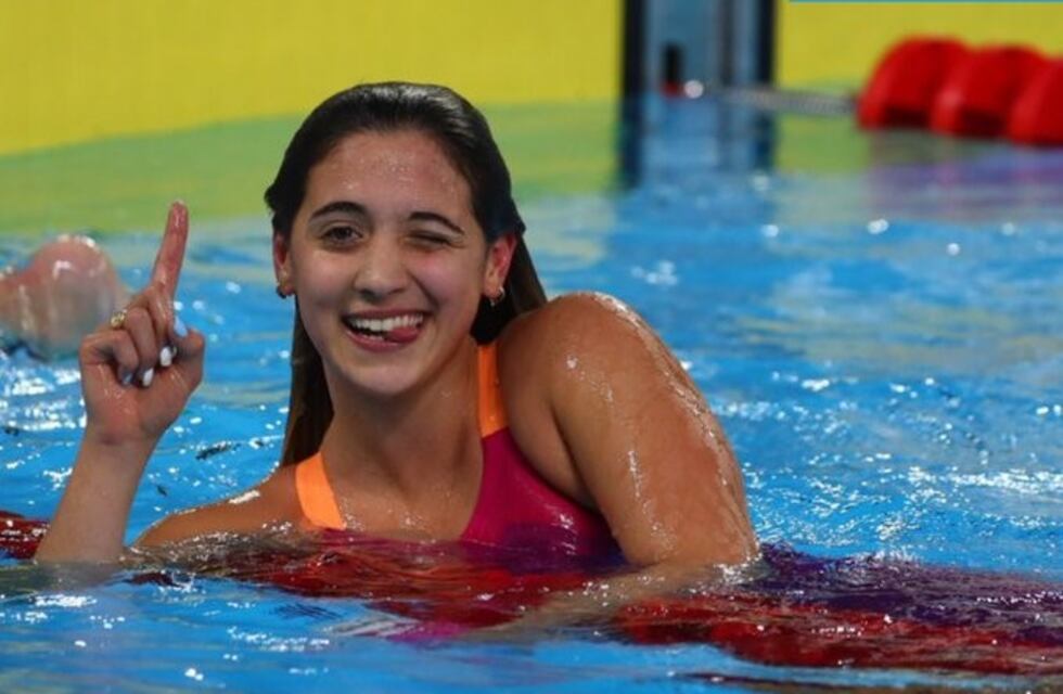 Delfina Pignatiello de oro: primera nadadora argentina en ganar tres medallas doradas