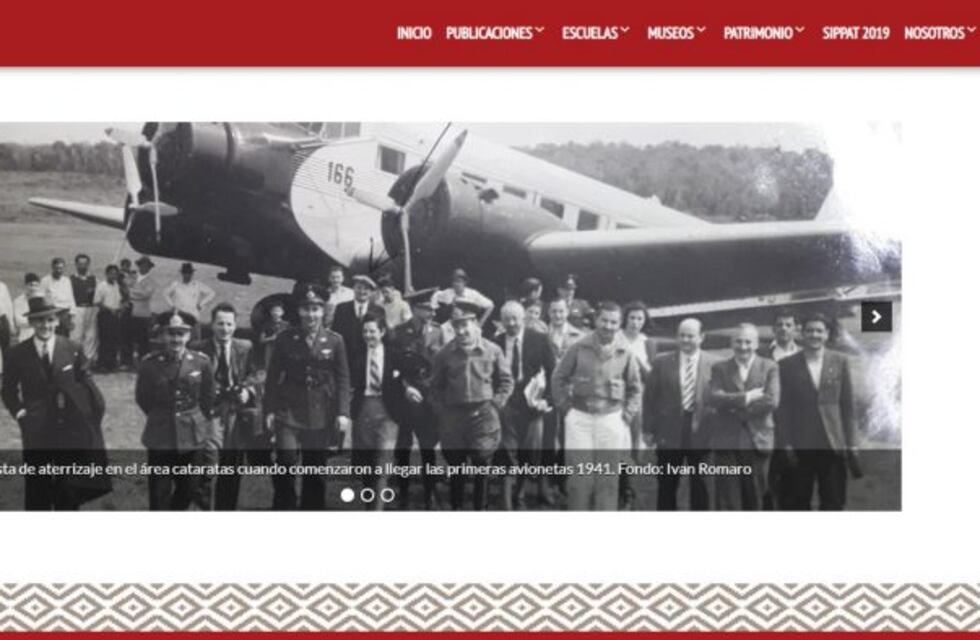 Activan una web con material histórico de Iguazú para que los chicos puedan estudiar desde sus casas