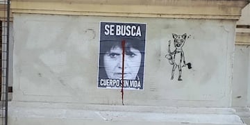 Aparecieron carteles con amenazas a Bullrich