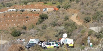 El lugar donde cayó el pequeño español (Twitter / @nacholaisla)