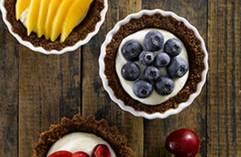 Tarteletas fáciles rellenas con frutas
