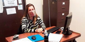 La jueza de Faltas de Ingeniero Luiggi (Zonal Noticias)