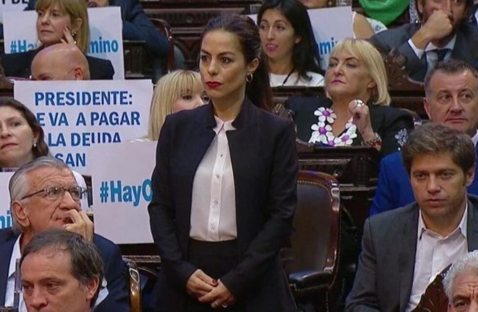 Picetti, la excandidata que increpó a Macri, fue de nuevo al Congreso a reclamar su banca