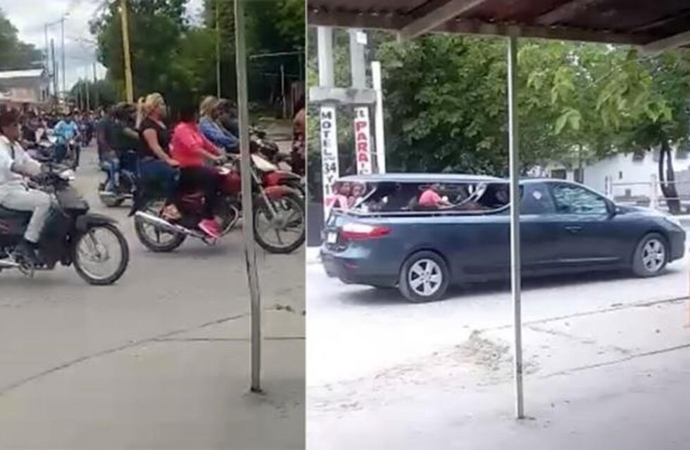 La Banda: despidieron los restos de los niños que murieron en un incendio