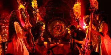 Una de las presentaciones dentro del Fimba en Bariloche (Foto: Twitter/rncultura)\u002E