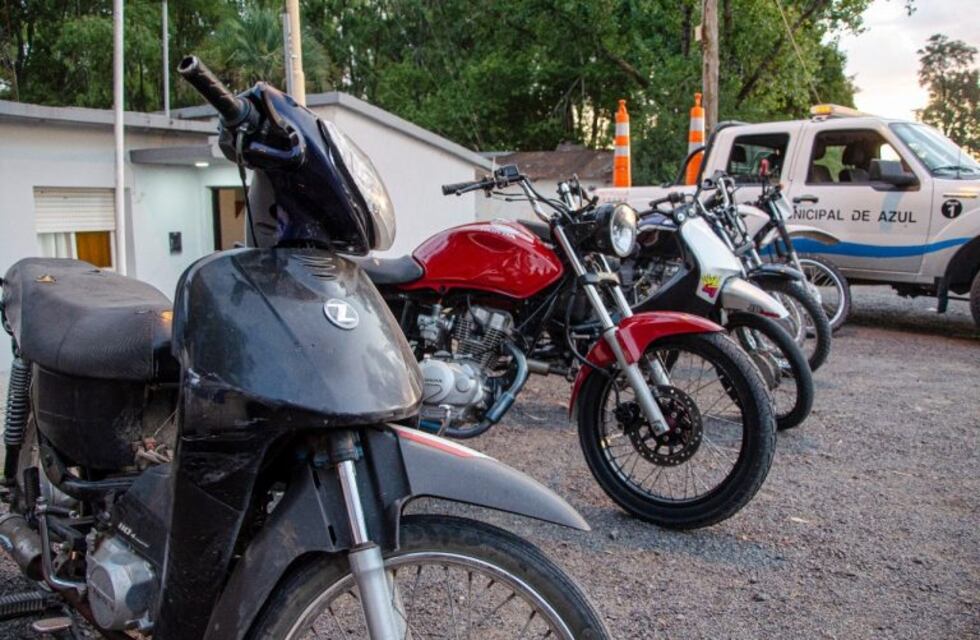 Escapes en la mira: secuestraron varias motos durante un operativo