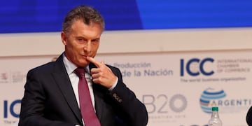 El presidente de Argentina, Mauricio Macri, participó durante la inauguración de un foro empresarial\u002E (EFE)