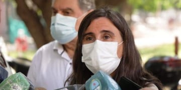 La ministra de Salud Ana María Nadal visitó San Rafael