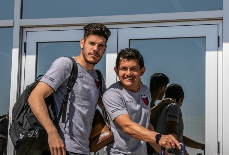 Concentración de Colón en Belo Horizonte\u002E (Prensa Colón)