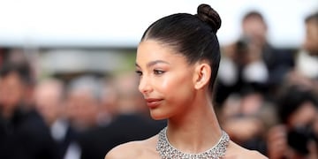Model Camila Morrone poses for photographers upon arrival at the premiere of the film 'Once Upon a Time in Hollywood' at the 72nd international film festival, Cannes, southern France, Tuesday, May 21, 2019\u002E (Photo by Vianney Le Caer/Invision/AP)