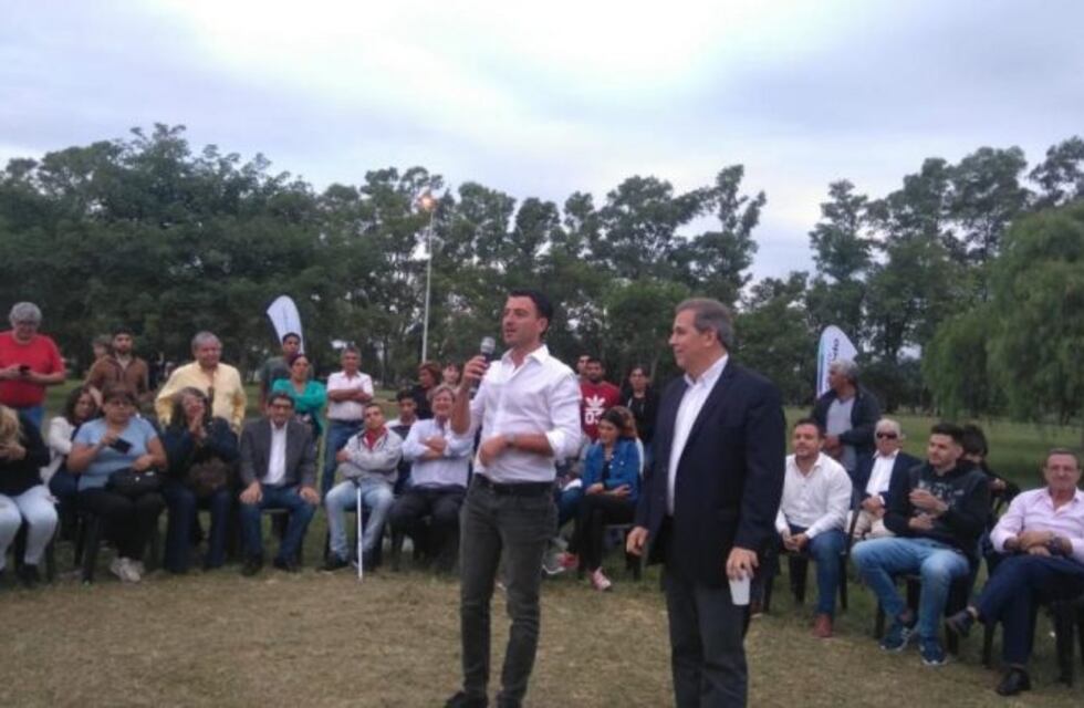 Rodrigo De Loredo presentó en público a Alfredo Sapp como su viceintendente