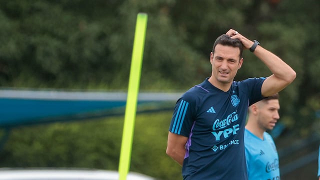 Lionel Scaloni, entrenador de la Selección Argentina campeona del mundo. / EFE