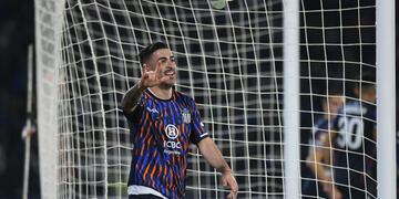 El uruguayo Michael Santos, goleador de Talleres y de la Liga Profesional en 2023, vuelve desde México (Facundo Luque / La Voz).