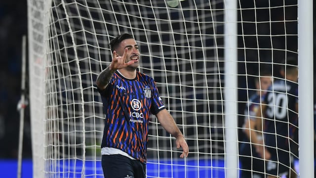 El uruguayo Michael Santos, goleador de Talleres y de la Liga Profesional en 2023, vuelve desde México (Facundo Luque / La Voz).
