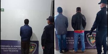 Los detenidos tienen 18, 38 y 42 años.