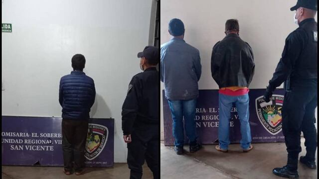 Los detenidos tienen 18, 38 y 42 años.