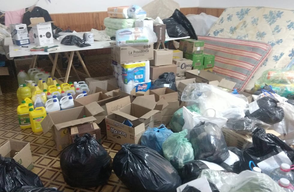 Tres Arroyos: Caritas continúa recibiendo donaciones para los damnificados en Bahía Blanca