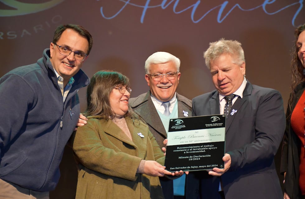 Iglesia evangélica fue reconocida por la Ciudad de San Salvador de Jujuy