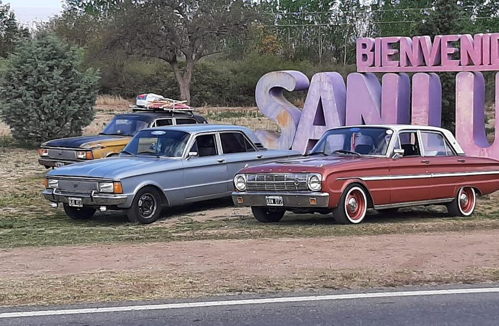 Los fanáticos de Ford Falcon se reunieron en San Luis