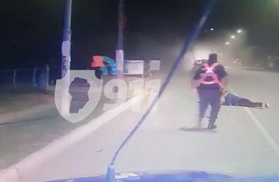 Debutó el 911: filmaron el robo de una moto y cómo atraparon a los ladrones