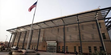 Embajada de Estados Unidos en Bagdad\u002E (Foto: Web)