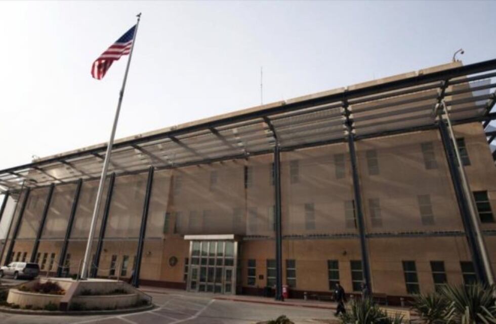 Impactaron dos proyectiles cerca de la Embajada de Estados Unidos en Bagdad