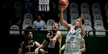 El Griego jugó un muy buen primer cuarto\u002E