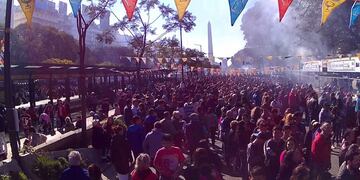 DYN04, BUENOS AIRES 20/08/2017, LA SEGUNDA EDICIÓN DEL CAMPEONATO FEDERAL DEL ASADO HOY EN LA ZONA DEL OBELISCO PORTEÑO\u002EFOTO:DYN/TONY GOMEZ\u002E