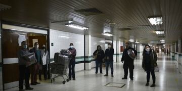 Entregaron elementos de protección para trabajadores del Hospital Penna\u002E