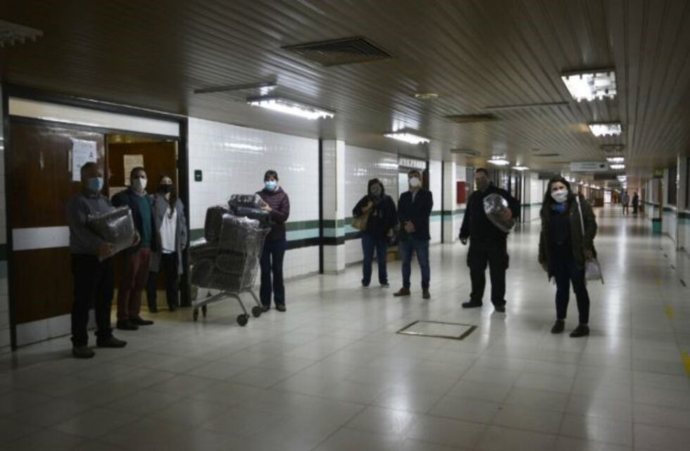 Entregaron insumos para el personal del Hospital "Doctor José Penna"