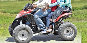Buscan frenar el uso de cuatriciclos en Tafí del Valle (Foto: LV12)