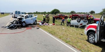 Falleció un niño en un choque frontal en La Pampa (Diario Textual)