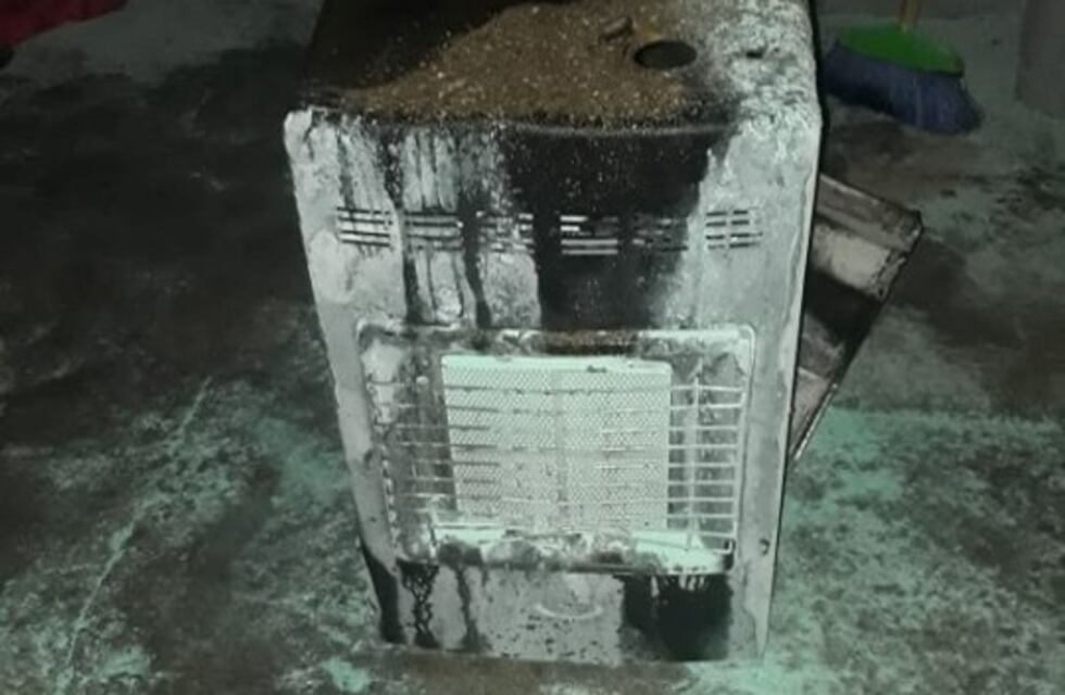 Anisacate: una estufa generó un incendio en una vivienda