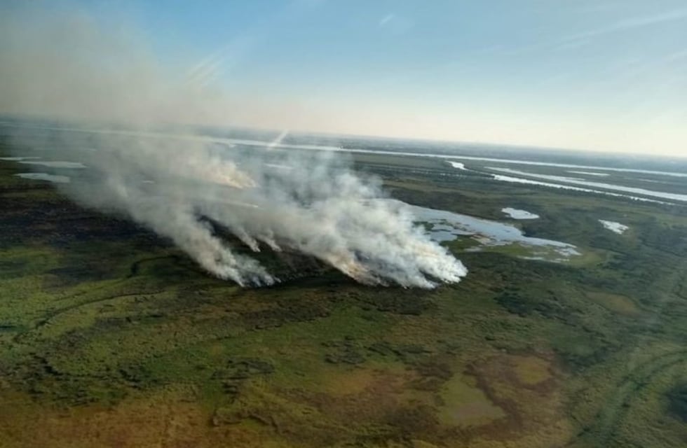 Domingo Maiocco, intendente de Victoria "es muy difícil apagar los incendios" en las islas del río Paraná